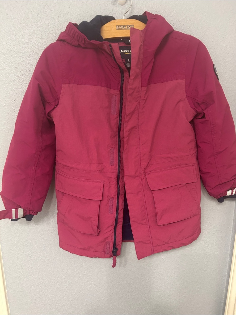 Lands End Girl’s Jacket - Picture 3 of 6